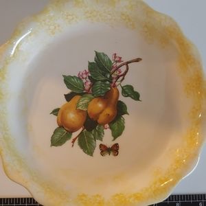Vintage Pear pie plate